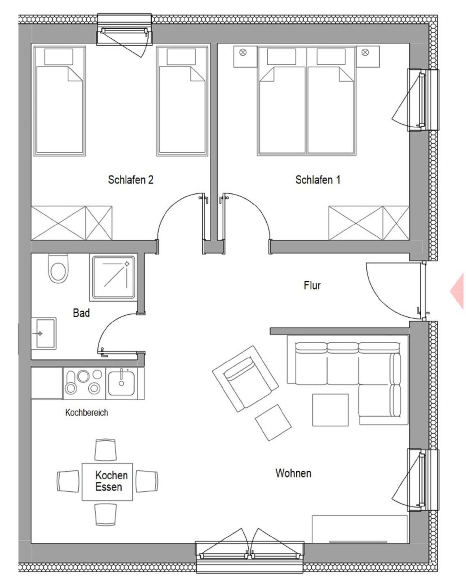 Zum Rittergut 17 Apartament