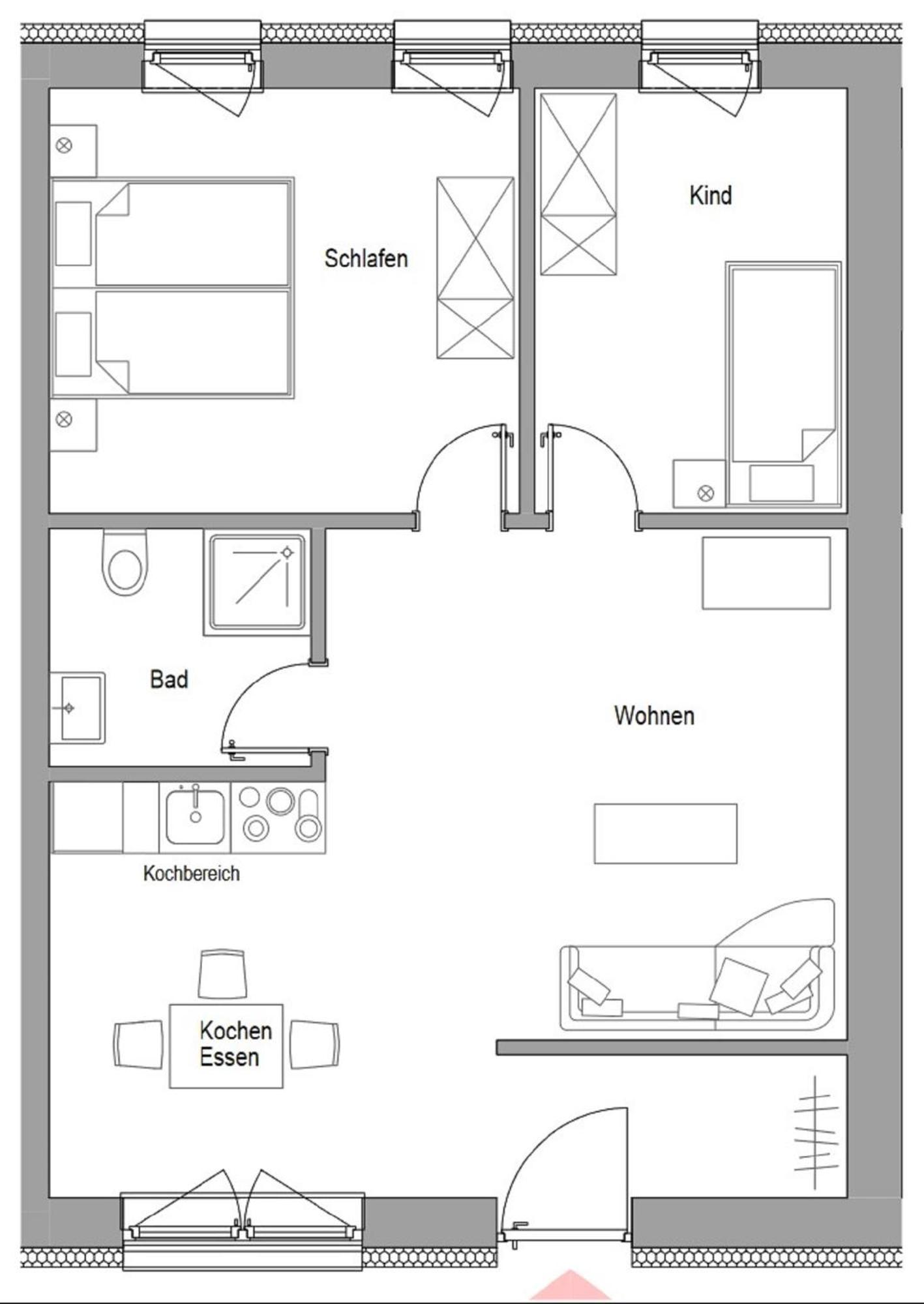Apartment Zum Rittergut 17